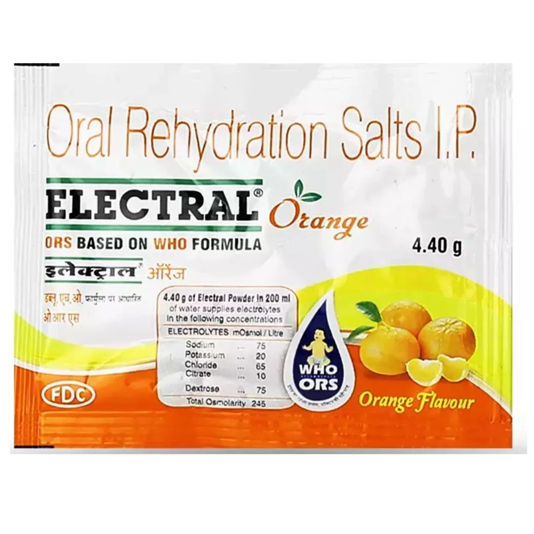 ELECTRAL ORS ORANGE-4.40GMS