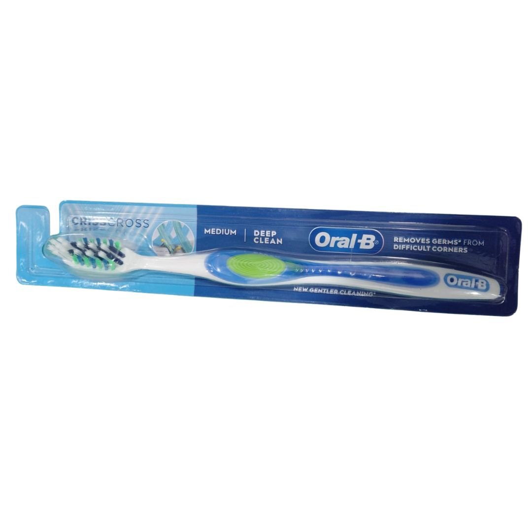 ORAL B DEEP CLEAN BRUSH -MEDIUM
