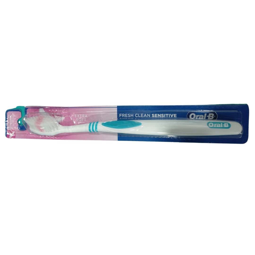 ORAL B FRESH CLEAN SENSITIVE BRUSH-EXTRA SOFT