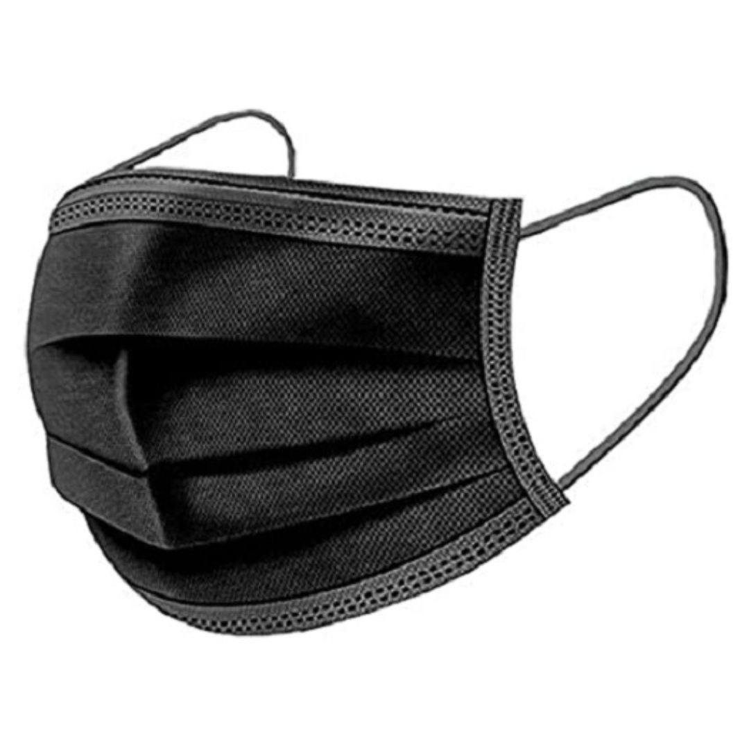 BLACK FACE MASK (L)